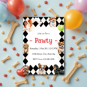 Invitación a la Fiesta de Cachorros
