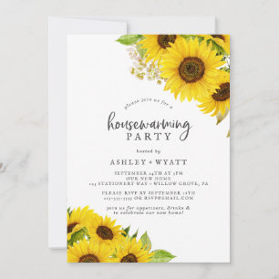 Invitación a la fiesta de calentamiento de la casa