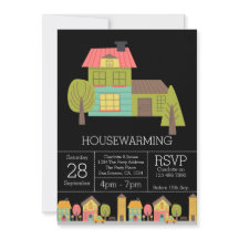 Invitación a la fiesta de calentamiento de la casa
