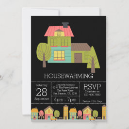 Invitación a la fiesta de calentamiento de la casa