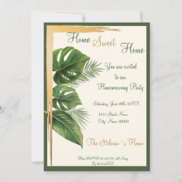 Invitación a la fiesta de calentamiento de la casa