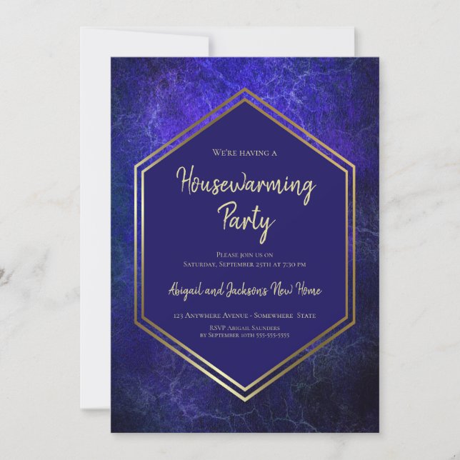 Invitación a la fiesta de calentamiento de la casa (Anverso)
