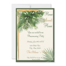 Invitación a la fiesta de calentamiento de la casa