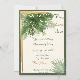 Invitación a la fiesta de calentamiento de la casa