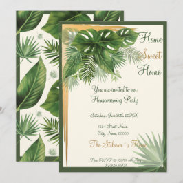 Invitación a la fiesta de calentamiento de la casa