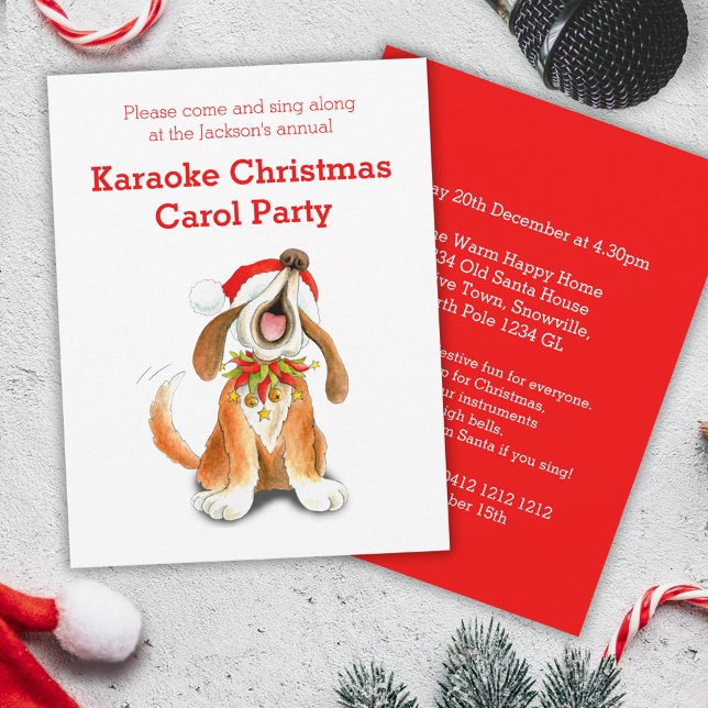 Invitación a la fiesta de carol de los Navidades d (Subido por el creador)