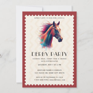 Invitación a la Fiesta de Carreras de Caballos