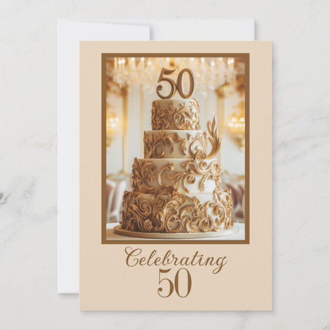 INVITACIÓN A LA FIESTA DE CELEBRACIÓN DEL 50 ANIVE (Reverso)