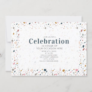 Invitación a la fiesta de celebración genérica de