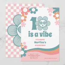 Invitación a la fiesta de Chica de cumpleaños