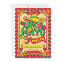 Invitación a la Fiesta de Cinco de Mayo