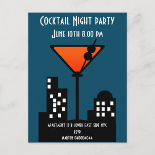 Invitación a la fiesta de cóctel
