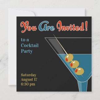 Invitación a la fiesta de cócteles