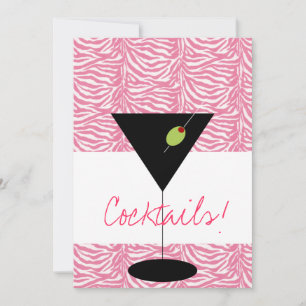 Invitación a la fiesta de cócteles