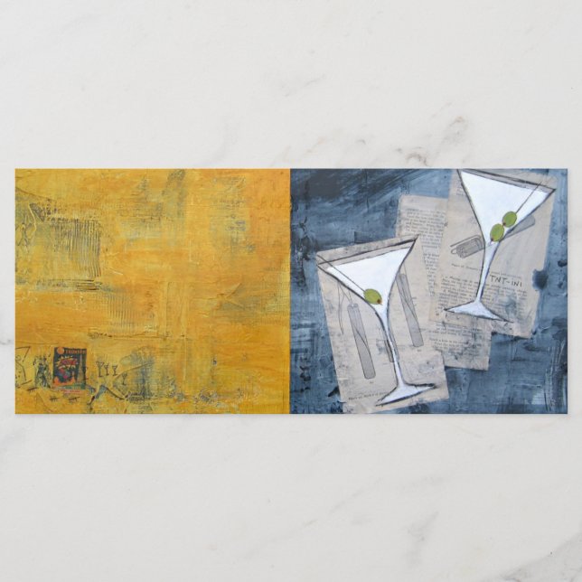 Invitación a la fiesta de cócteles (Anverso)