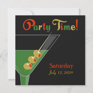 Invitación a la fiesta de cócteles