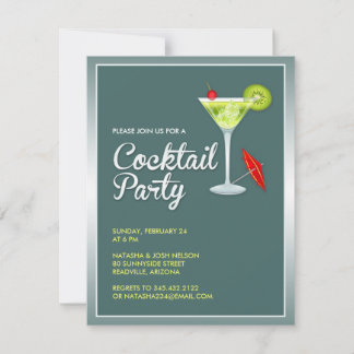 Invitación a la fiesta de cócteles
