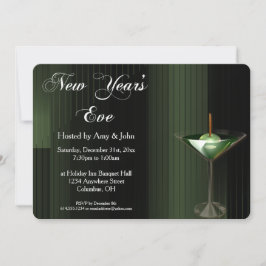 Invitación a la fiesta de cócteles de Año Nuevo 2