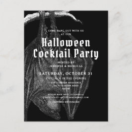 Invitación a la fiesta de cócteles de Halloween de