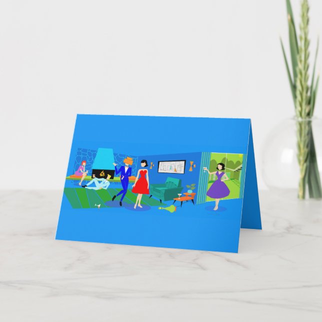 Invitación a la fiesta de cócteles de la Palm Spri (Anverso)