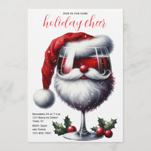 Invitación a la Fiesta de Cócteles de Navidad