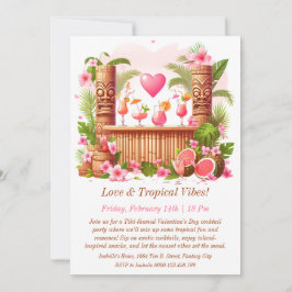 Invitación a la fiesta de cócteles de San Valentín