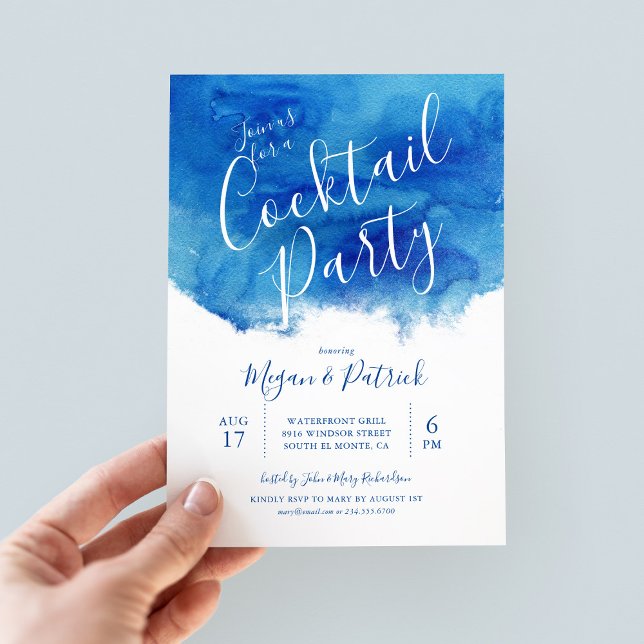 Invitación a la fiesta de cócteles de Sapphire Tid (Subido por el creador)