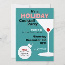 Invitación a la fiesta de cócteles de vacaciones r