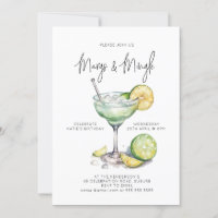 Invitación a la fiesta de cócteles Margarita tropi