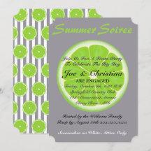 Invitación a la fiesta de cócteles Seersucker & Li