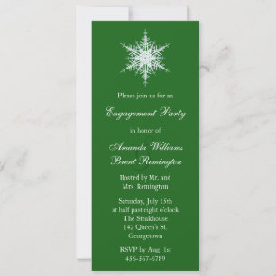 Invitación a la fiesta de compromiso de boda de in