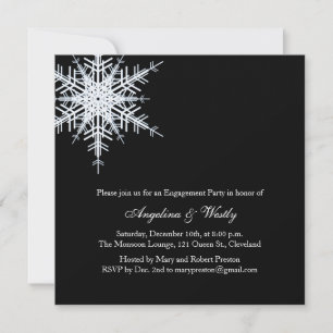 Invitación a la fiesta de compromiso de boda de in