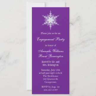 Invitación a la fiesta de compromiso de boda de in