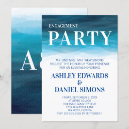 Invitación a la fiesta de compromiso de Bodas de O