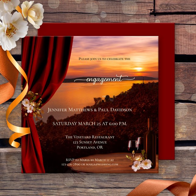 Invitación a la fiesta de compromiso de invierno o (Subido por el creador)