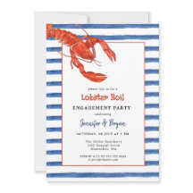 Invitación a la fiesta de compromiso de las pareja