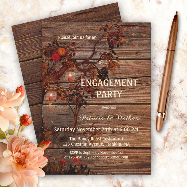 Invitación a la fiesta de compromiso de los farole (Subido por el creador)
