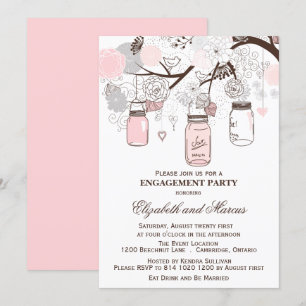 Invitación a la fiesta de compromiso de los Jars M