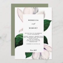 invitación a la fiesta de compromiso de magnolia v