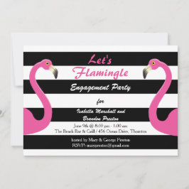 Invitación a la fiesta de compromiso de moda de Fl