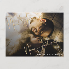 Invitación a la fiesta de compromiso de nuevas ave