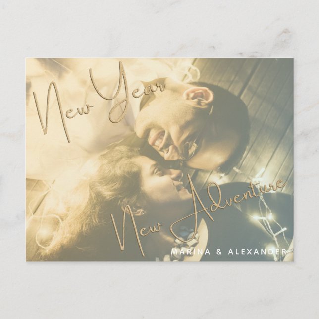 Invitación a la fiesta de compromiso de nuevas ave (Anverso)