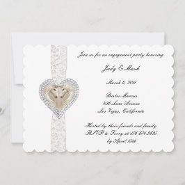 Invitación A La Fiesta De Compromiso De Unicornio 