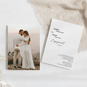 Invitación a la fiesta de compromiso fotográfico c