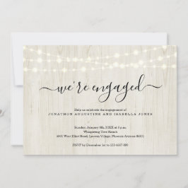 Invitación a la fiesta de compromiso ruso