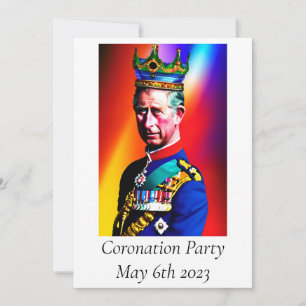Invitación a la fiesta de coronación