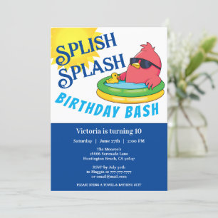 Invitación a la fiesta de cumpleaños