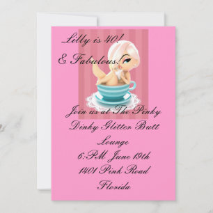 Invitación a la fiesta de cumpleaños