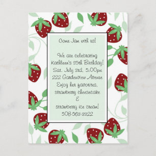 Invitación a la fiesta de cumpleaños