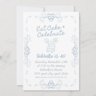 Invitación a la fiesta de cumpleaños